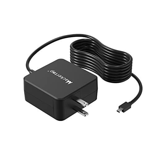 Makertop 19V 1.75A 33W AC Adapter Charger Power Supply Replacement for ASUS EeeBook X205T X205TA ADP-33AW 11.6' Laptop Power Supply