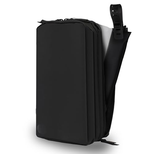 Gravel Hanging Toiletry Bag, Water Resistant Hanging Travel Toiletry Bag for Shaving Kits, Makeup, Hanging Toiletry Bag for Men Dopp Kit & Hanging Cosmetic Travel Bag for Women (Black, Plus)