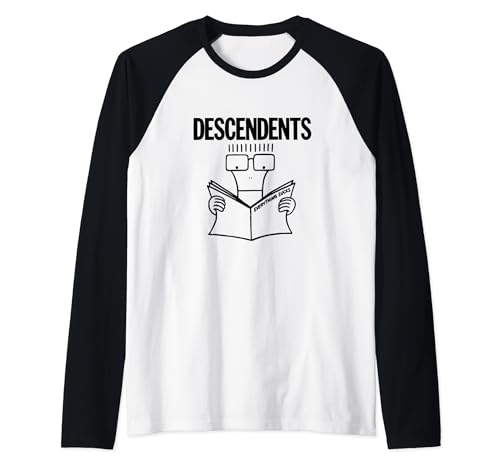 Descendents - Official Merchandise - Everything Sucks Raglan Baseball Tee