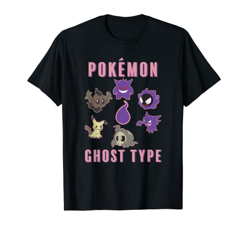 Pokémon Group Shot Ghost Type Collage T-Shirt