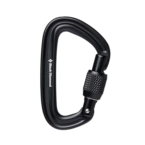 Black Diamond Equipment Liteforge Screwgate Carabiner - Black