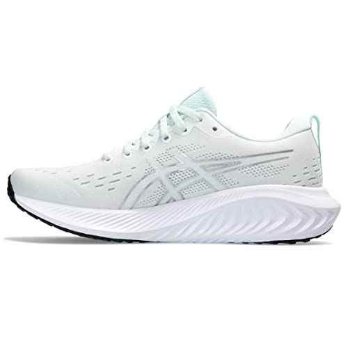 ASICS Women's Gel-Excite 10 Running Shoes, 8.5, White/Pure Silver