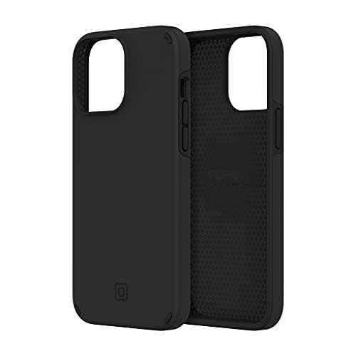 Incipio Duo Series Bumper Case for iPhone 13 Pro Max (6.7') - Shock-Absorbent, Black