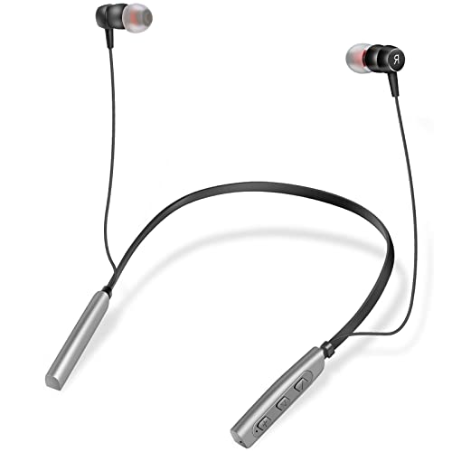 CESLIFF Wireless Rechargeable Hearing Aids - Neckband Amplifier for Adults, Seniors - Noise Canceling, No Whistling, 2 Modes, 5 Volume Control