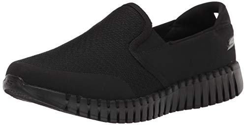 Skechers mens Gowalk Smart Vetiver - Slip on Performance Walking Shoe, Black, 11.5 X-Wide US