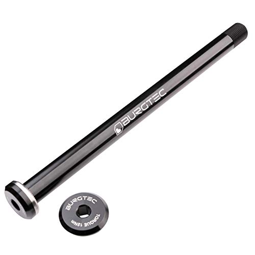 Burgtec Santa Cruz 12x168.5mm Rear Bicycle Axle - Black - 9451