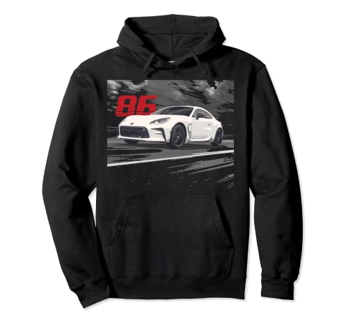 JDM Car Street Drift Race DK Tsuchiya 86 anime Pullover Hoodie