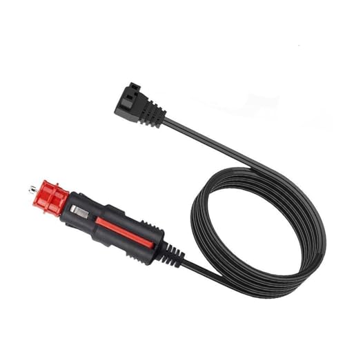 Cable 2/3/4M Car Cigarette Lighter Cable 16AWG Car Refrigerator Power Cable Cooler 12-24V Car Refrigerator Heater Extension Cable (Color : 4M)