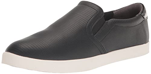 Dr. Scholl's Shoes Women's Madison Slip On Fashion Sneaker, Black/Black, 8.5 US