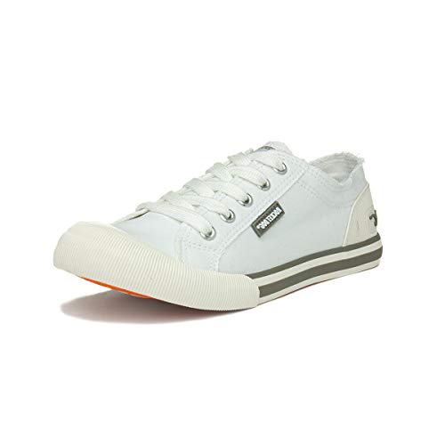 Rocket Dog Women's Low-Top Trainers, White, 8