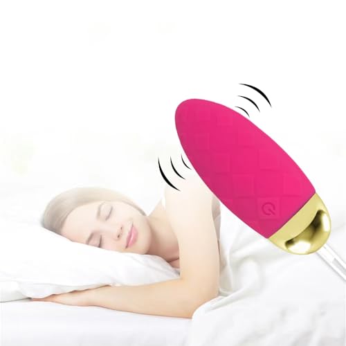 LEQC Bullet Vibrator with Remote Control for G-Spot Stimulation, Vibrating Egg, Love Sex Egg with 10 Vibration Modes Soft Silicone Adult Sex Toys for Women