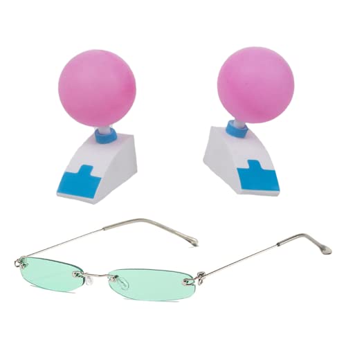 Saiki Kusuo Glasses + Hair Clips,Anime The Disastrous Life of Saiki K Cosplay Costume Accessories