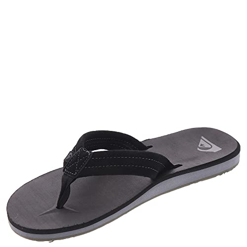 Quiksilver Carver Suede Core Mens Sandal 10 DM US Black