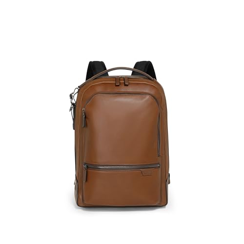 TUMI - Harrison Bradner Backpack - 14' Computer Bag for Women & Men - Laptop Backpack for Business, Personal, or Daily Travel - Cognac Leather