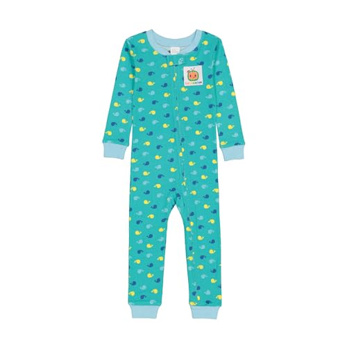Cocomelon Unisex Kids’ Footless Snug-fit Cotton Onesie Pajamas, Jj Outfit, 18M