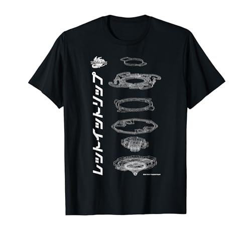 BEYBLADE SCHEMATIC WHITE T-Shirt
