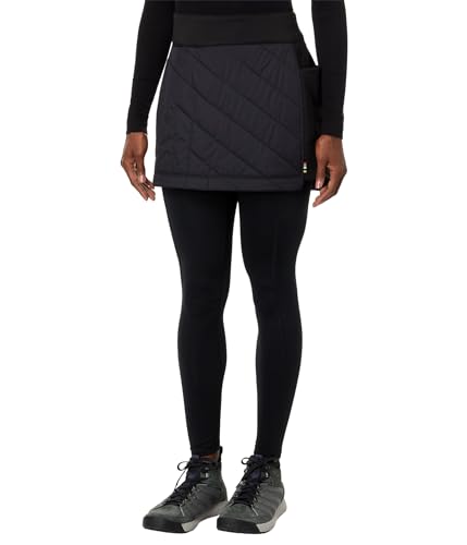 Smartwool Women's Smartloft Merino Wool Skirt (Mid Rise—Regular Fit), Black, Large