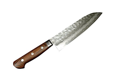 Masano Santoku VG-10 Damascus 185 ho-001
