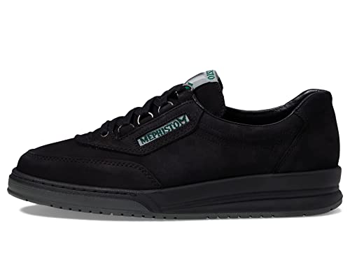 Mephisto Women's Rush Sneaker, Black Nomad, 10