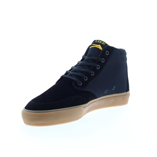 Lakai Riley 3 High Black/Gum Suede 10 D (M)