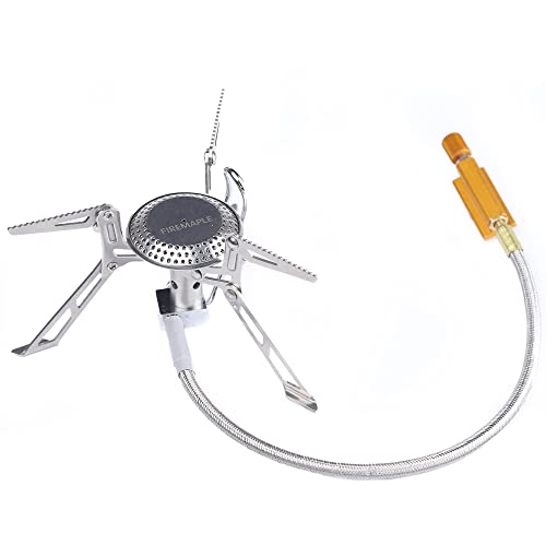 Fire Maple FMS-118 Camping and Backpacking Stove | Portable Foldable Gas Burner with pre-heat tube | Ideal for Backpacking, Hiking, Camping, Emergency use
