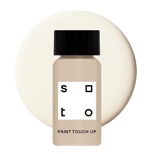 soto White Paint Touch Up, Multi-Surface, Matte Finish (No. 07 In Situ White) — 10 Milliliters of Scratch Repair for Furniture, Walls, Cabinets, Trim, Doors, Indoor/Outdoor