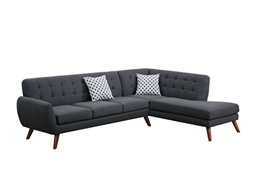Poundex Sofas, Black