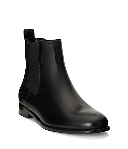 Lauren Ralph Lauren Women's Brylee Bootie Fashion Boot, Black, 8