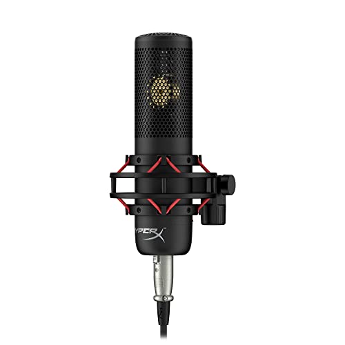 HyperX ProCast Microphone – Large Diaphragm Condenser Mic, XLR Connection