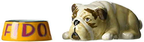 Westland Giftware Fido and Pet Bowl Salt and Pepper Shakers