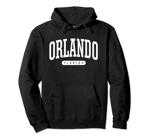 Orlando Hoodie Sweatshirt College University Style FL USA Pullover Hoodie