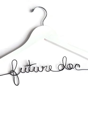 Medical Student Gift - MCAT Congratulations, Future Doctor Hanger - Pick Colors and Finish