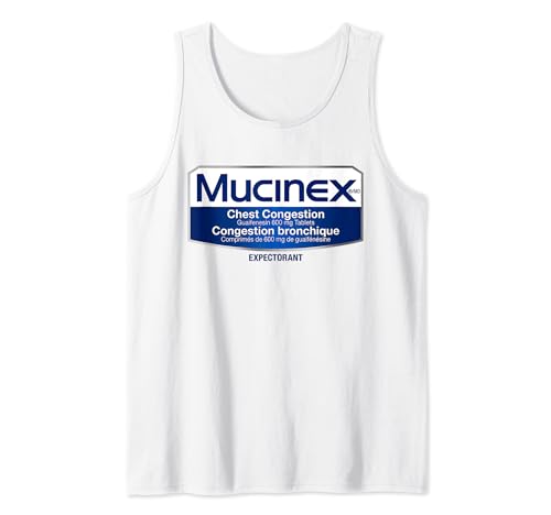 Funny Nurse Pharmacy Halloween Costume Mucinex Expectorant Tank Top