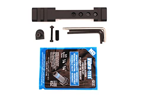 BadAce Mosin Nagant No Drill Picatinny Rail Scout Mount for M9130,M44,M38,T53 (Aluminum)