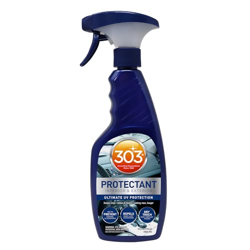 303 Automotive Protectant - Provides Superior UV Protection, Helps Prevent Fading and Cracking, Repels Dust, Lint, and Staining, Restores Lost Color and Luster, 16oz (30382CSR) Packaging May Vary