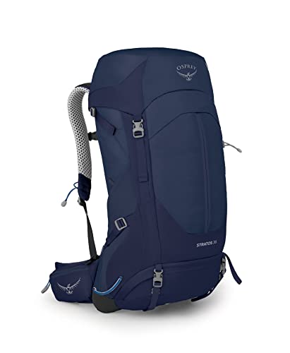 Osprey Stratos 36L Men's Hiking Backpack, Cetacean Blue, One Size