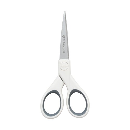 Westcott 5' Micro-Tip Craft Scissors with Titanium-Bonded Blades for Crafting, Sewing & More