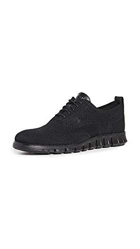 Cole Haan mens Zerogrand Stitchlite Oxford, Black Knit/Black, 12 US