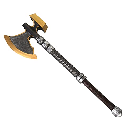 CoserWorld Holga's Axe, Fake PU Foam Battle Axe Great for LARP Cosplay Halloween (Holga Axe)