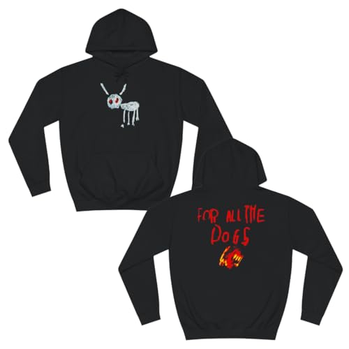 Drake for All The Dogs Hoodie - Heavy Cotton Quality | FATD It's All A Blur Tour IAAB Concert 2023 Merch | 6 Colors Drake 21 (US, Alpha, Small, Regular, Regular, Black)