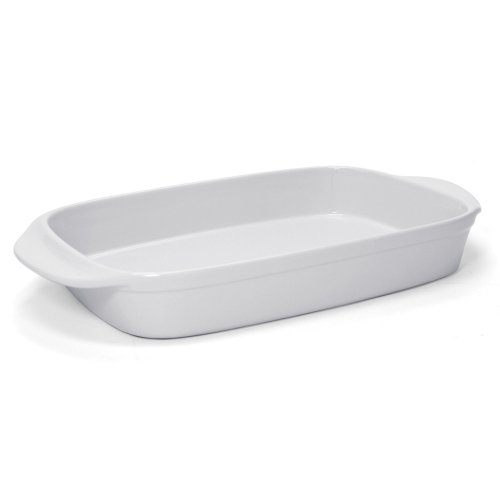 Chantal Classic Ceramic Bakeware, 13' x 9' Rect Baker, White