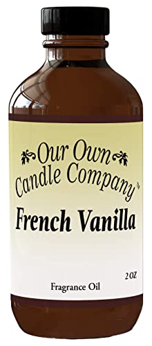 Our Own Candle Company - French Vanilla Scented, Premium Grade Home Fragrance Oil for Diffusers (2oz)