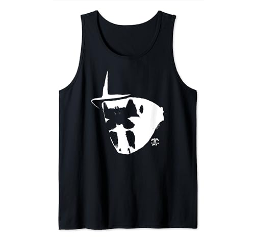 Watchmen Rorschach Mask and Symbol Tank Top