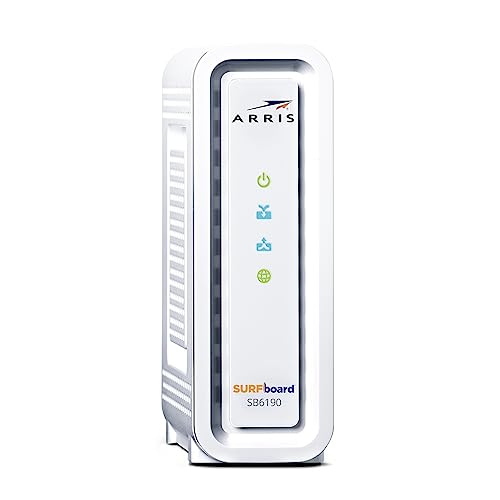 ARRIS SURFboard SB6190 Cable Modem, White