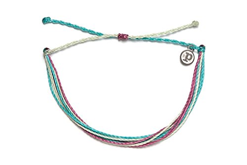 Pura Vida Good Vibes Bracelet - 100% Waterproof, Wax-Coated - With Iron-Coated Copper Charm