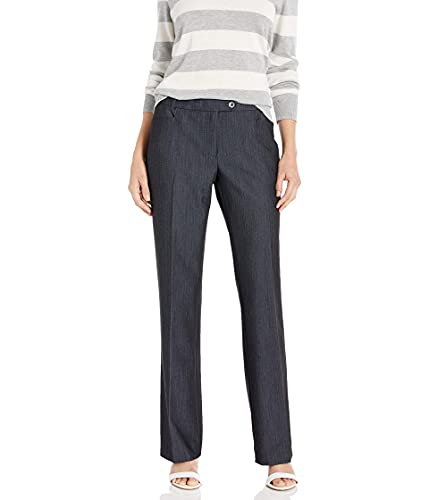 Calvin Klein Women's Denim Modern Fit Pant, Indigo, 12
