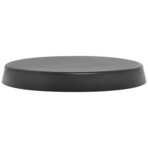 HUBERT Display Riser Round Black Melaboo - 12'Dia x 2'H