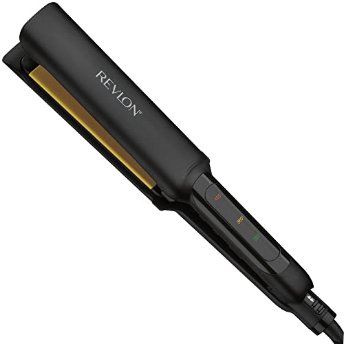 REVLON Smooth Brilliance Ceramic Extra Long Flat Iron, 1-1/2' inch