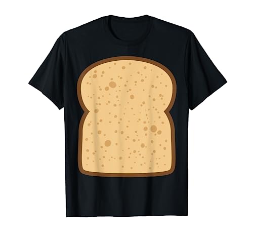 Sliced Bread Toast Matching Shirts DIY Halloween Costume T-Shirt
