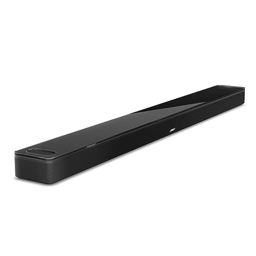 Bose Smart Ultra Soundbar With Dolby Atmos Plus Alexa and Google Voice Control, Surround Sound System for TV, Black